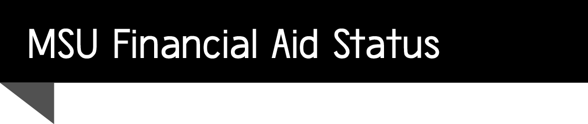 financial aid status